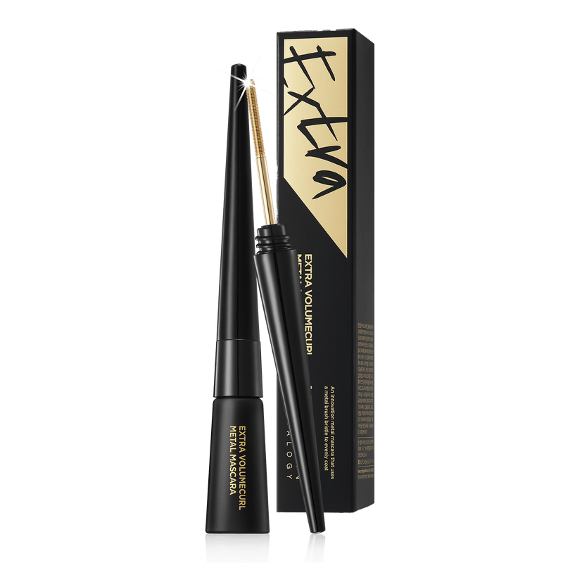 [NeoGen] DERMALOGY EXTRA VOLUME CURL METAL MASCARA - BLACK - KBeauti