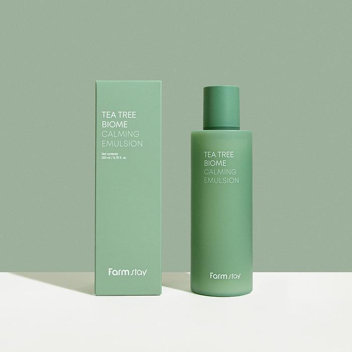 [Farmstay] Tea Tree Biome Calming Emulsion 200ml - KBeauti