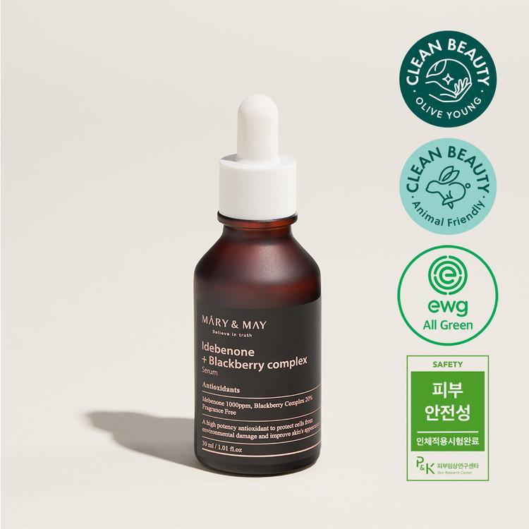 [MARY&MAY] Idebenone + Blackberry Complex Serum - 30ml - KBeauti