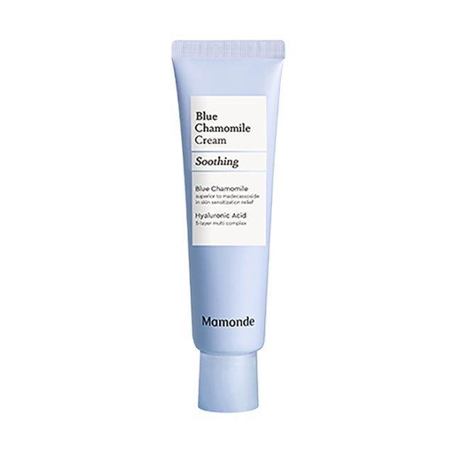 [Mamonde] BLUE CHAMOMILE SOOTHING REPAIR CREAM 60ml - KBeauti