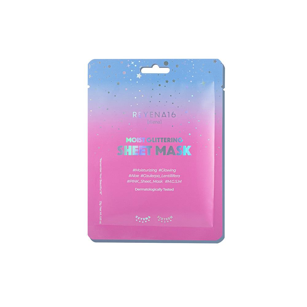 [REYENA16] Moist Glittering Sheet Mask 23g x 10 pcs - KBeauti