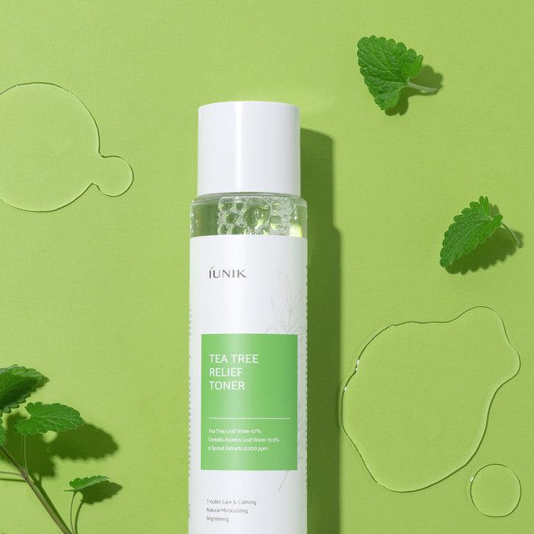 [iUNIK] Tea Tree Relief Toner 200ml - KBeauti