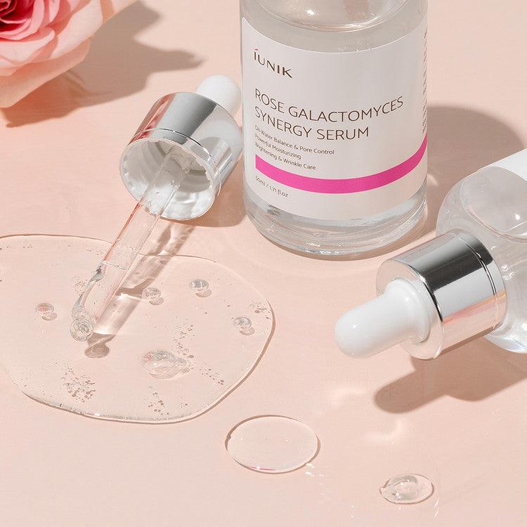 [iUNIK] Rose Galactomyces Synergy Serum 50ml - KBeauti