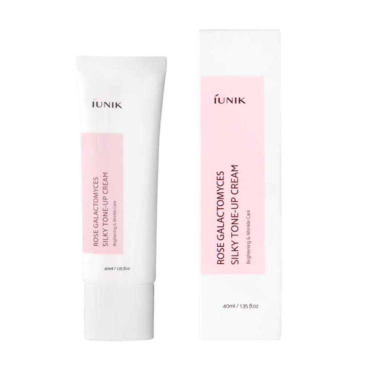 [iUNIK] Rose Galactomyces Silky Tone Up Cream 40ml - KBeauti