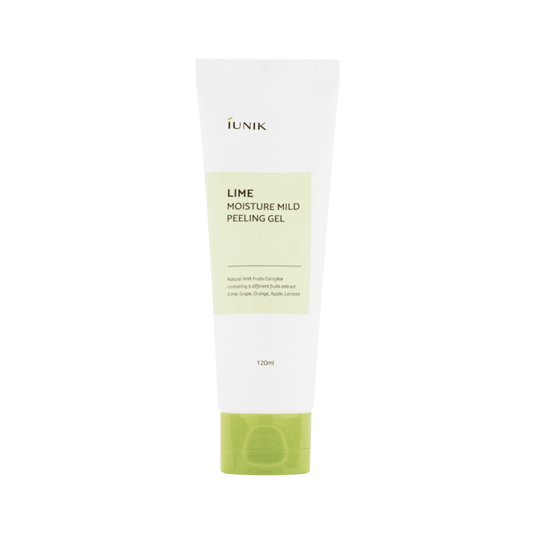 [iUNIK] Lime Moisture Mild Peeling Gel 120ml - KBeauti