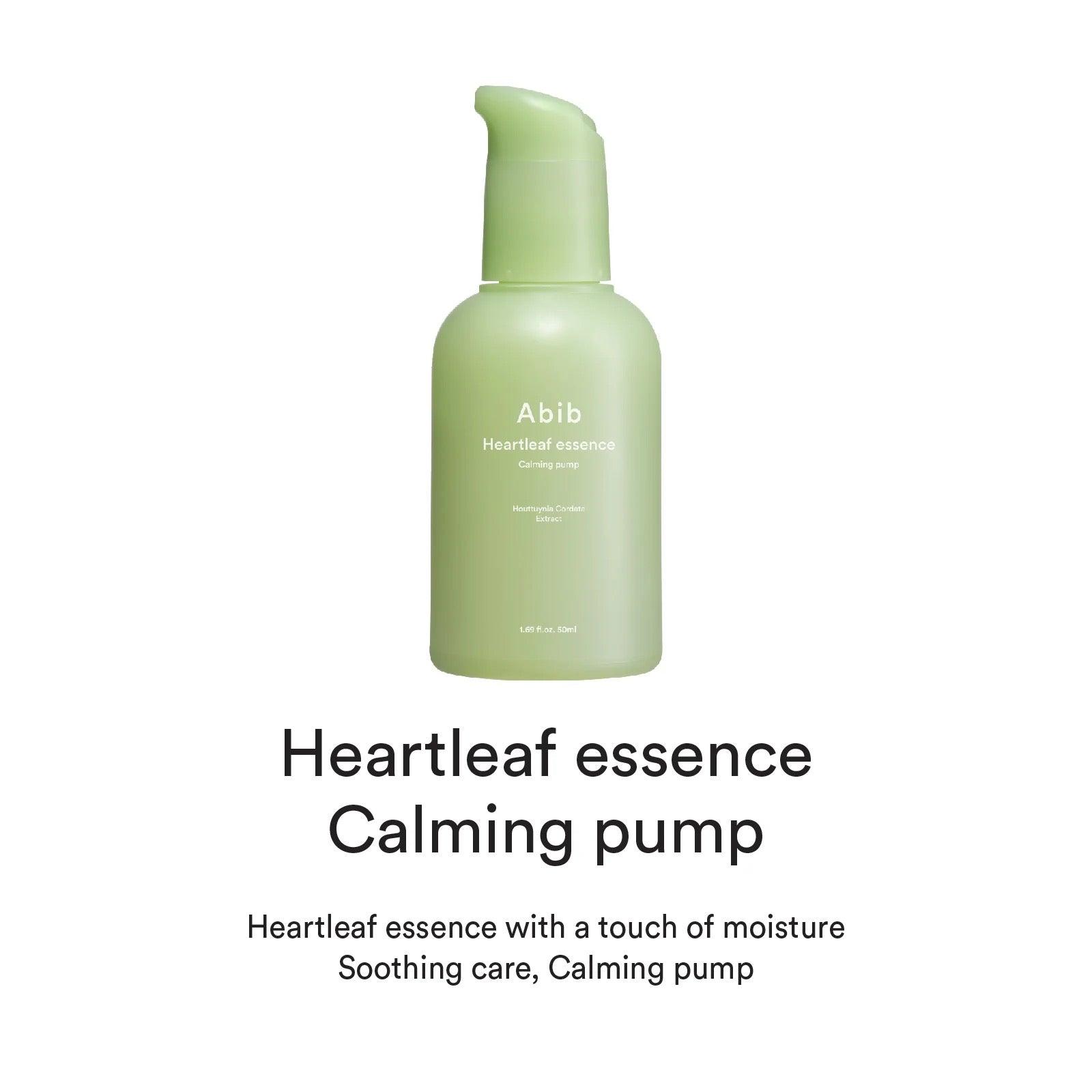 [Abib] Heartleaf essence Calming pump - 50ml - KBeauti