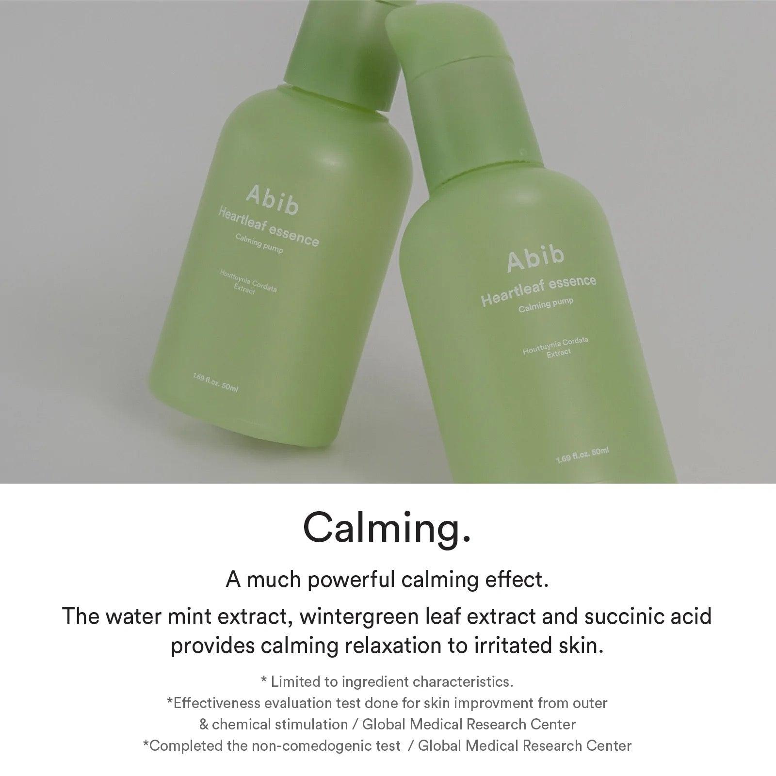 [Abib] Heartleaf essence Calming pump - 50ml - KBeauti