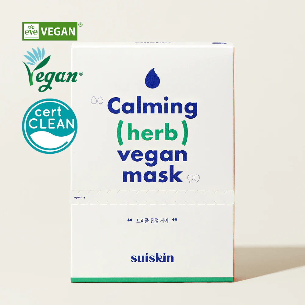 [SUISKIN] Calming (herb) Vegan Mask box - KBeauti