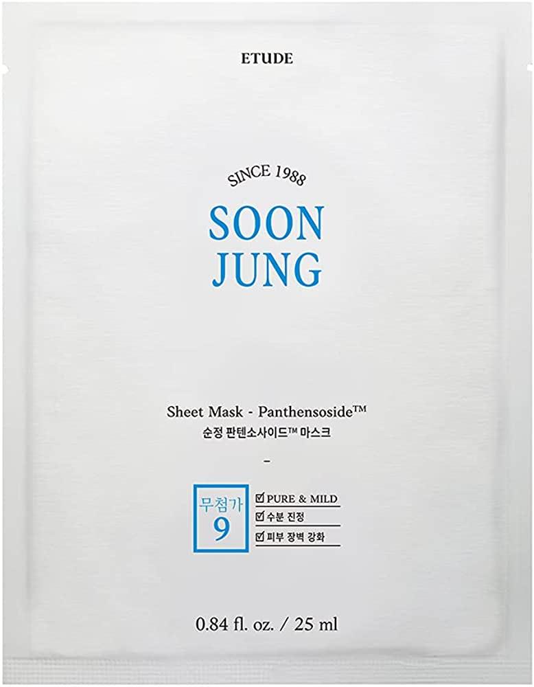 [EtudeHouse] SoonJung Mask Panthensoside 10 sheets - KBeauti