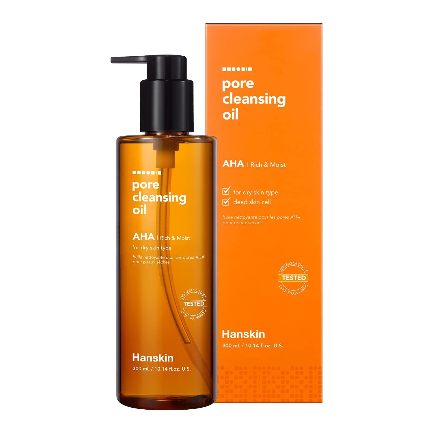 [Hanskin] AHA Pore Cleansing Oil 300ml - KBeauti