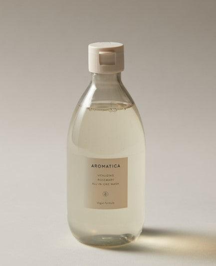 [Aromatica] Vitalizing Rosemary All-In-One Wash 300ml - KBeauti