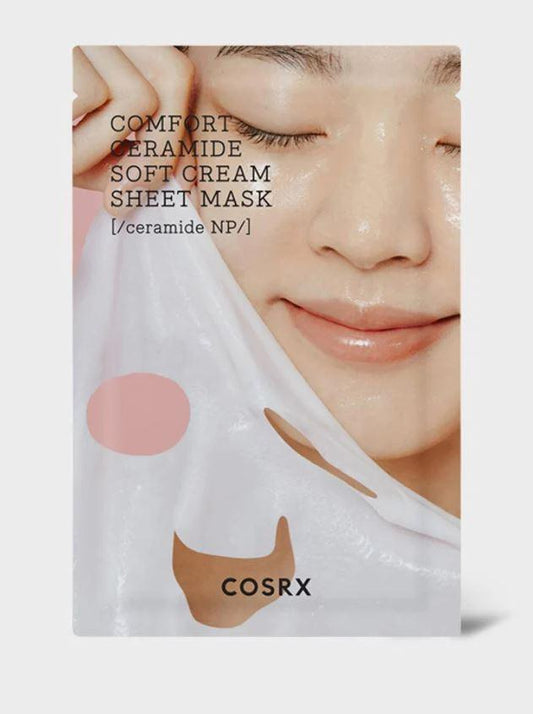 [Cosrx] Balancium Comfort Ceramide Soft Cream Sheet Mask 1ea 26g - KBeauti