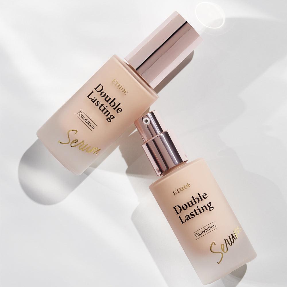 [Etudehouse] Double Lasting Serum Skin Foundation 30g -No.17N1 Neutral Vanilla - KBeauti