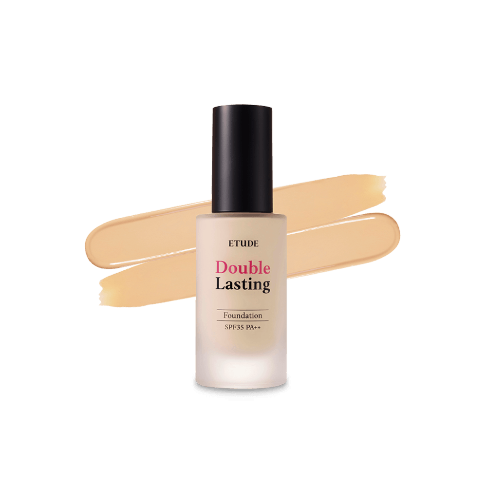 [Etudehouse] Double Lasting Foundation 30g -No.23W1 Honey Sand - KBeauti