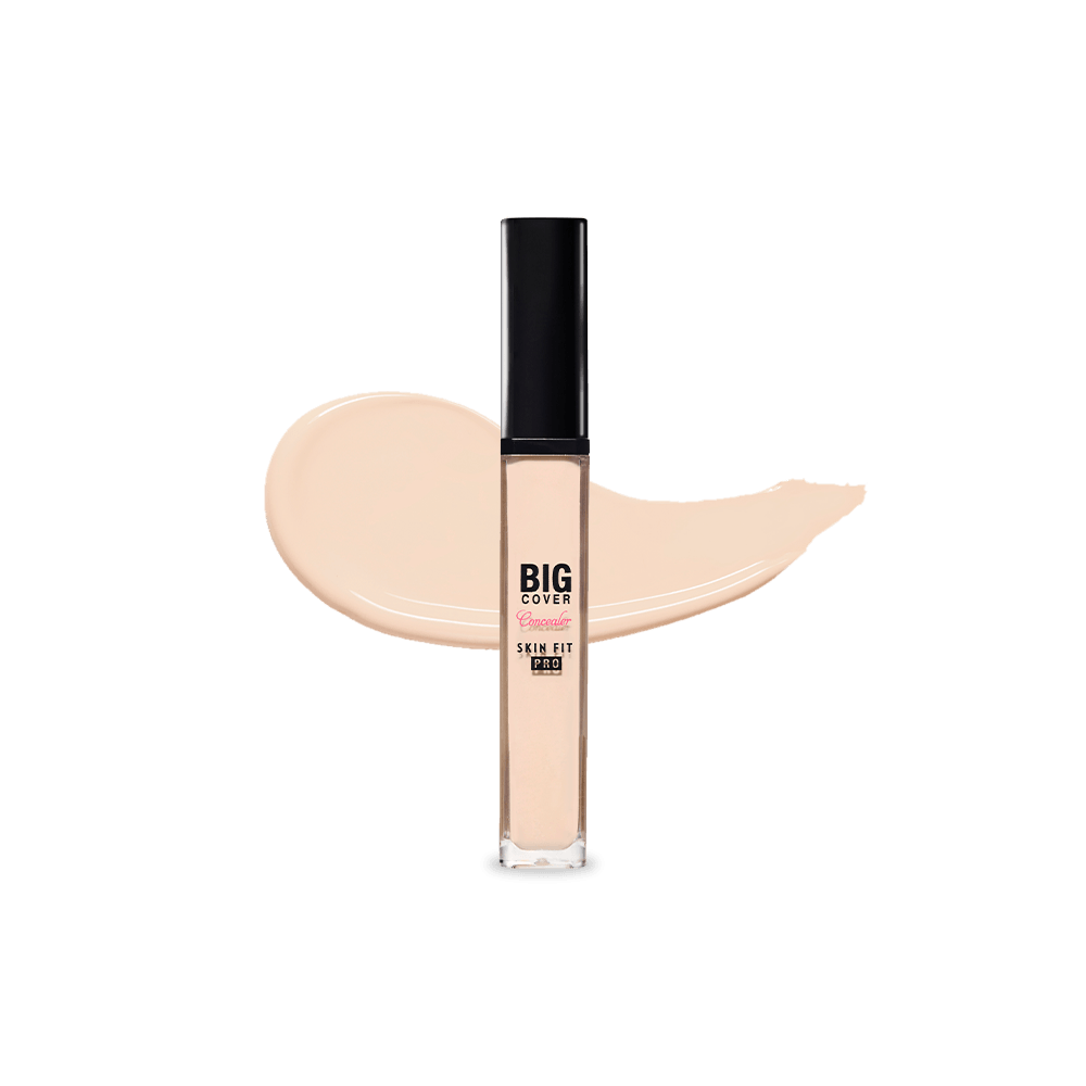 [EtudeHouse] Big Cover Skin Fit Concealer PRO #Light Vanilla P03 7g - KBeauti