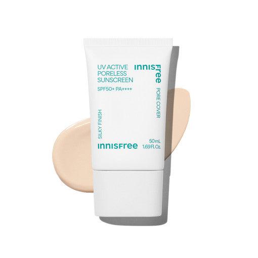 [Innisfree] UV Active Poreless Sunscreen 50ml - KBeauti