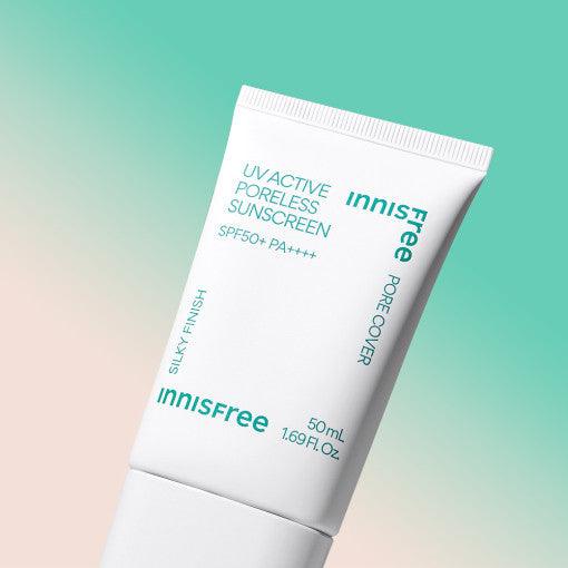 [Innisfree] UV Active Poreless Sunscreen 50ml - KBeauti