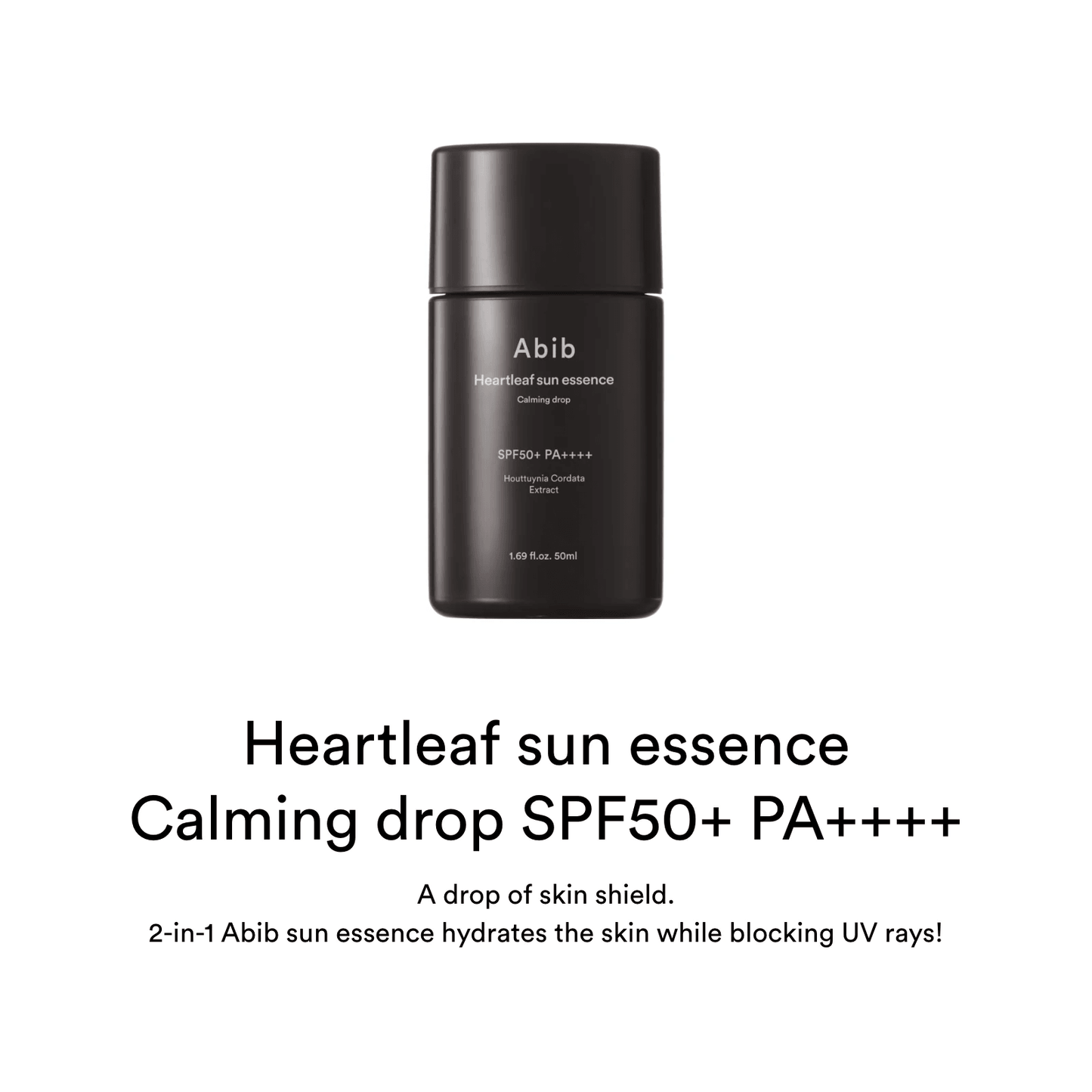 [Abib] Heartleaf sun essence Calming drop 50ml - KBeauti