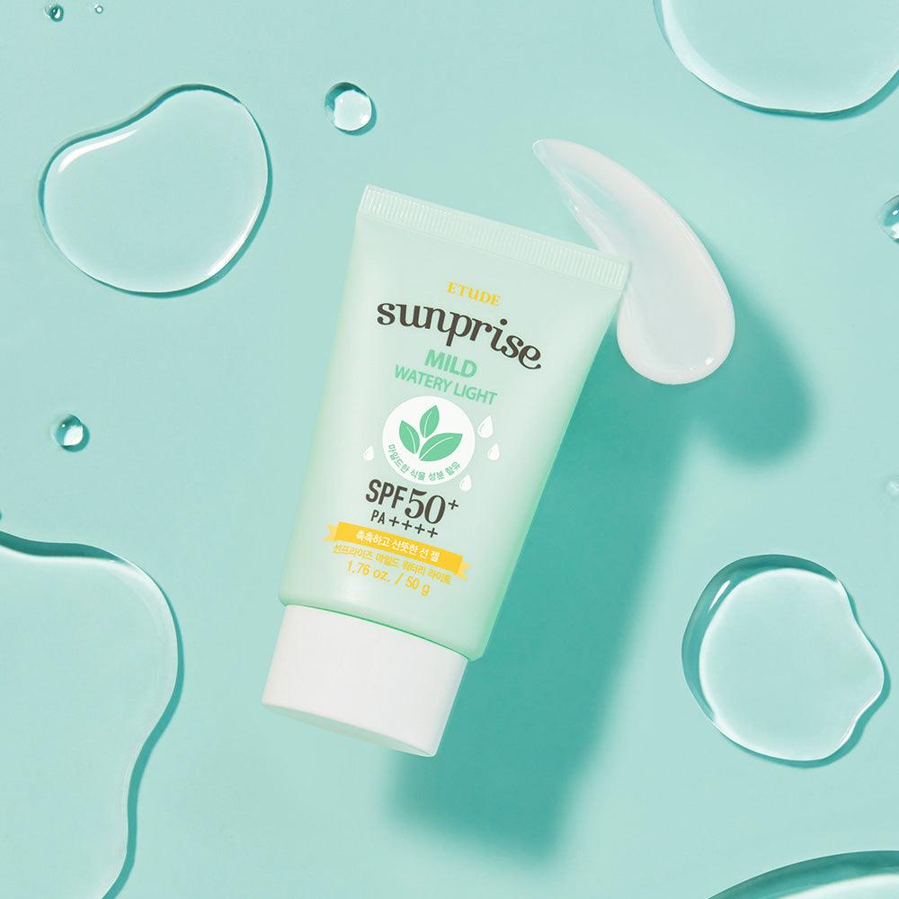 [EtudeHouse] Sunprise Mild Watery Light Sunscreen SPF50+/PA+++ 50ml - KBeauti