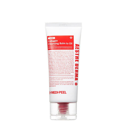 [Medi-Peel] Red Lacto Collagen Cleansing Balm To Oil 100g - KBeauti
