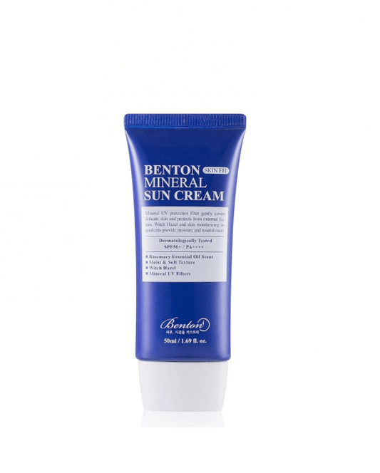 [Benton] Skin Fit Mineral Sun Cream SPF50+/PA++++ 50ml - KBeauti