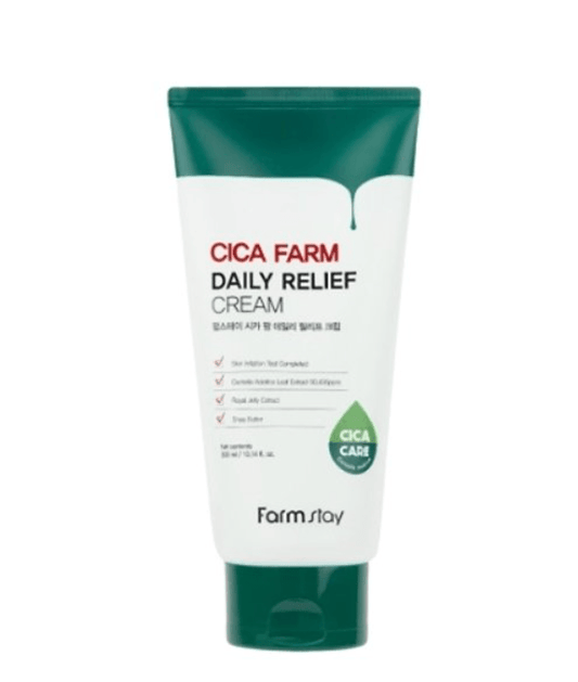 [Farmstay] Cica Farm Daily Relief Cream 300ml - KBeauti