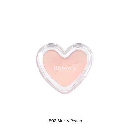 [Lilybyred] Cupid Club luv beam blur cheek #02 blurry peach - KBeauti