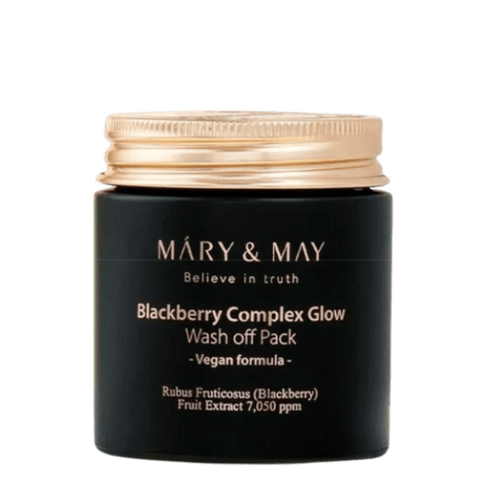 [MARY&MAY] Blackberry Complex Glow Wash off Pack 125g - KBeauti