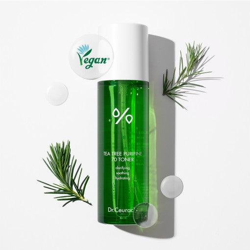 [Dr.Ceuracle] Tea Tree Purifine 70 Toner 100ml - KBeauti