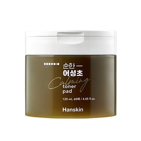 [hanskin] Calming Toner Pad 60pcs 120ml - KBeauti