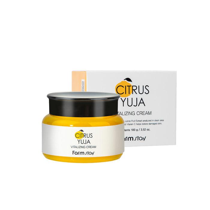 [Farmstay] Citrus Yuja Vitalizing Cream 100g - KBeauti