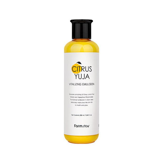 [Farmstay] Citrus Yuja Vitalizing Emulsion 280ml - KBeauti