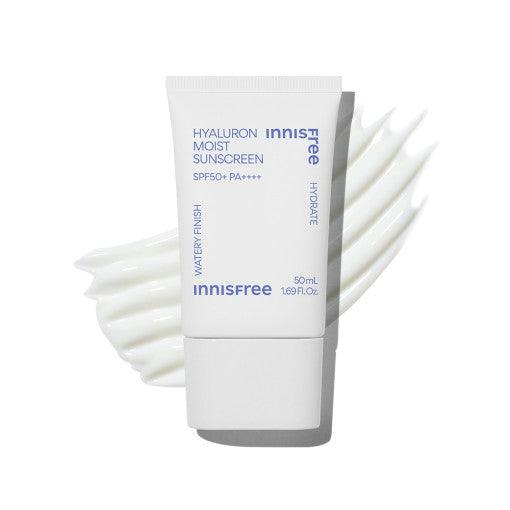 [Innisfree] Hyaluron Moist Sunscreen SPF50+ PA++++ 50ml - KBeauti