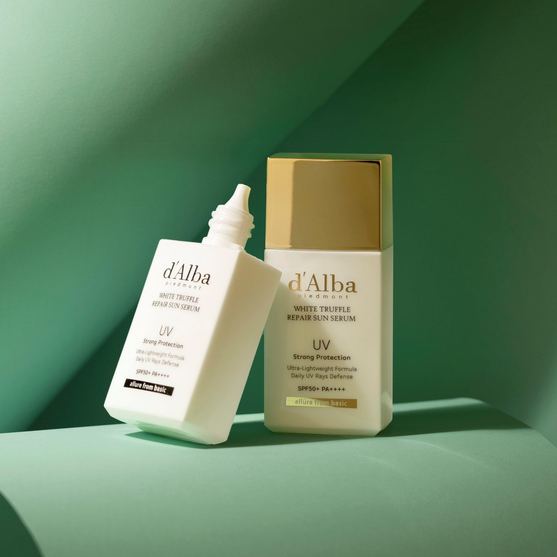 [d'Alba] White Truffle Repair Sun Serum SPF50+, PA++++ 35ml - KBeauti