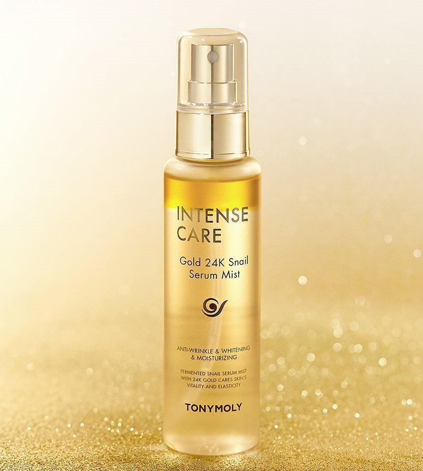 [tonymoly] Intense Care Gold24K Snail Serum Mist 100ml - KBeauti