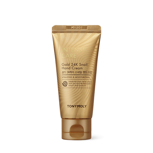 [tonymoly] Intense Care Gold24K Snail Hand Cream 60ml - KBeauti