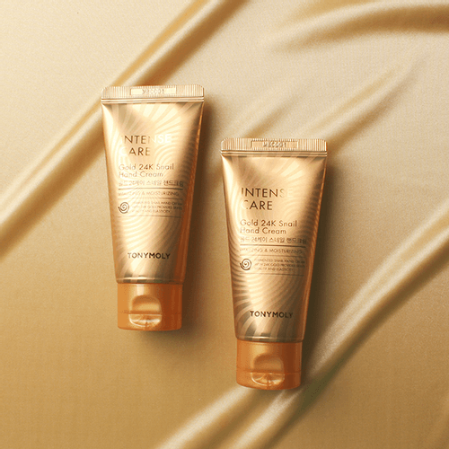 [tonymoly] Intense Care Gold24K Snail Hand Cream 60ml - KBeauti