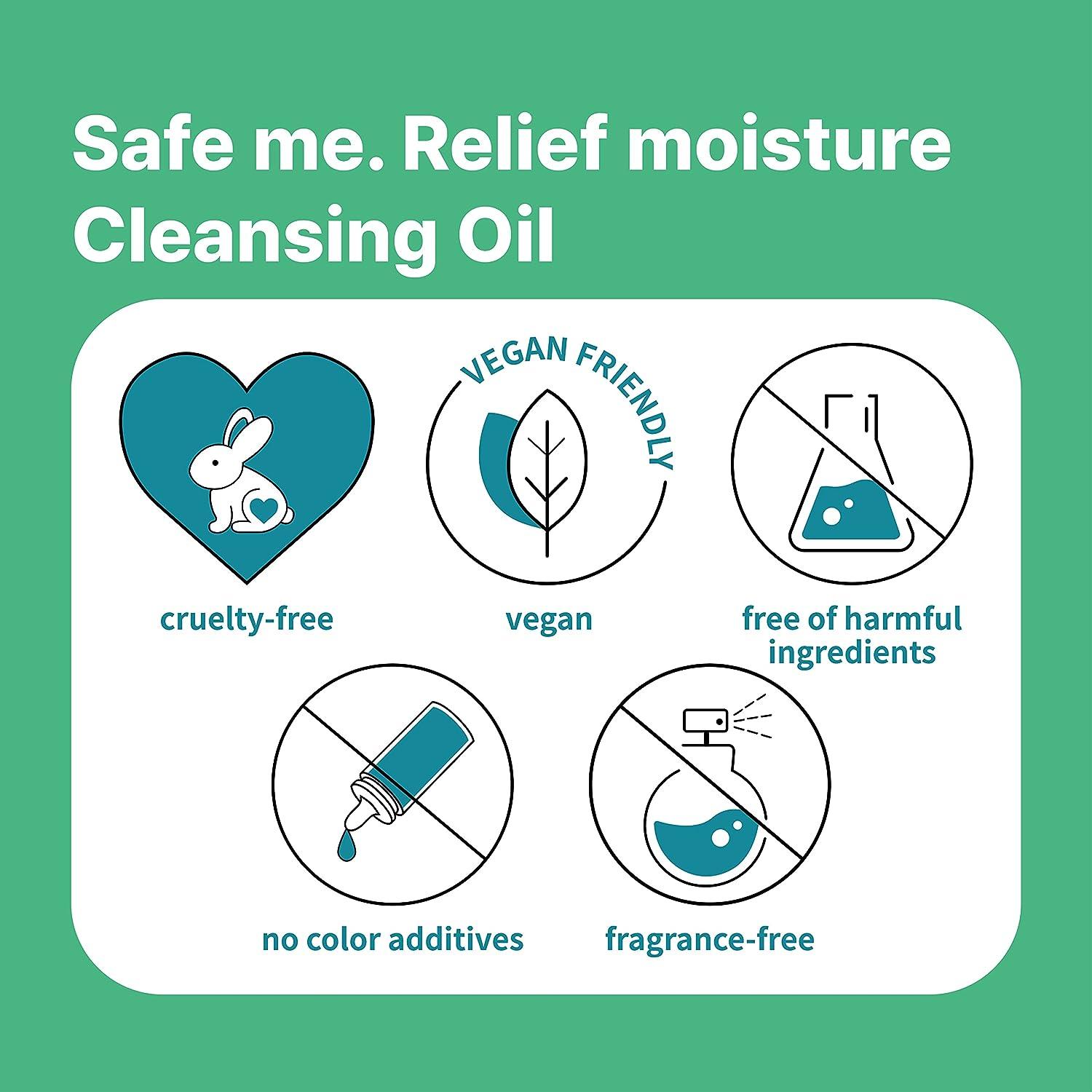 [Makeprem] Safe me. Relief Moisture Cleansing Oil - 210ml - KBeauti