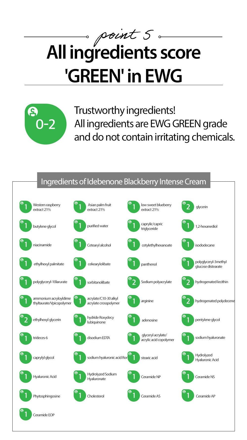 [MARY&MAY] Idebenone blackberry intense Cream - 70ml - KBeauti