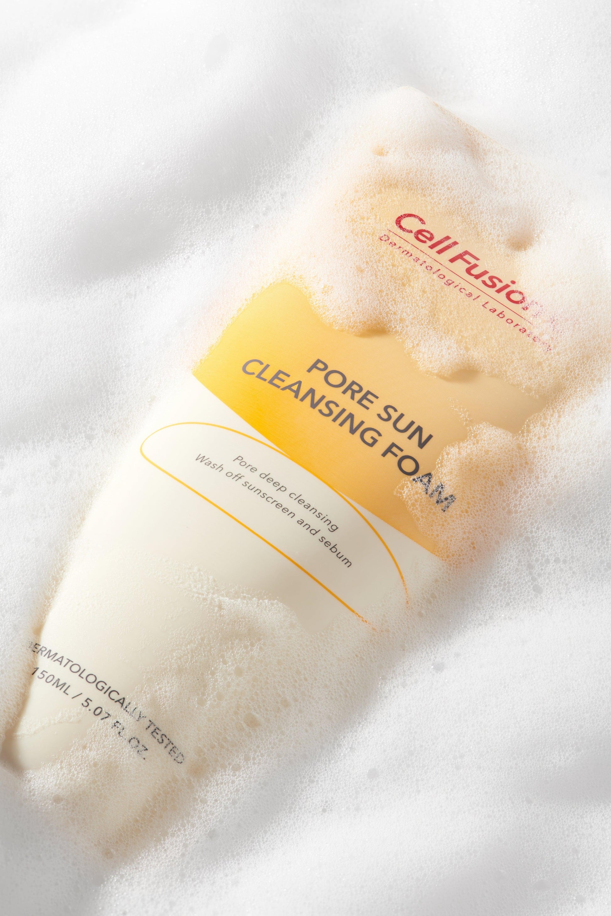 [CellfusionC] Pore Sun Cleansing Foam - 150ml - KBeauti