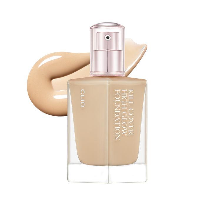 [Clio] KILL COVER HIGH GLOW FOUNDATION 38g 4 Ginger - KBeauti