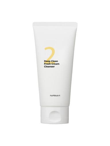 [Numbuzin] No.2 Deep Clean Fresh Cream Cleanser 120ml - KBeauti