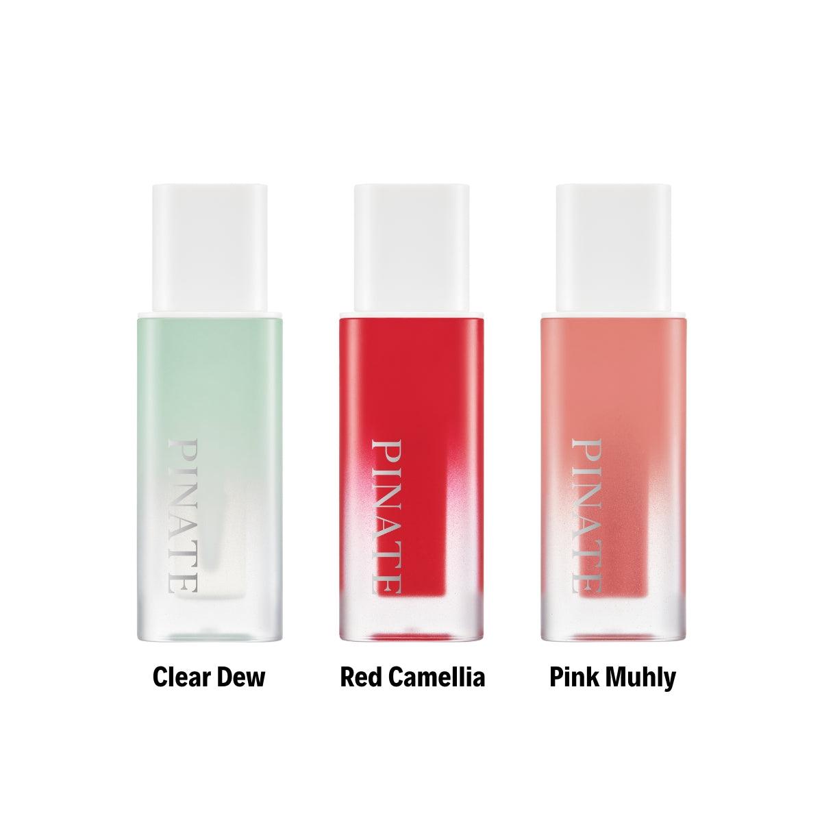 [Pinate] Natural Bloom Lip Oil Serum - 3 color set - KBeauti