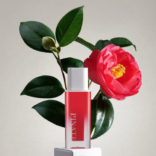 [Pinate] Natural Bloom Lip Oil Serum - Red Camellia - KBeauti