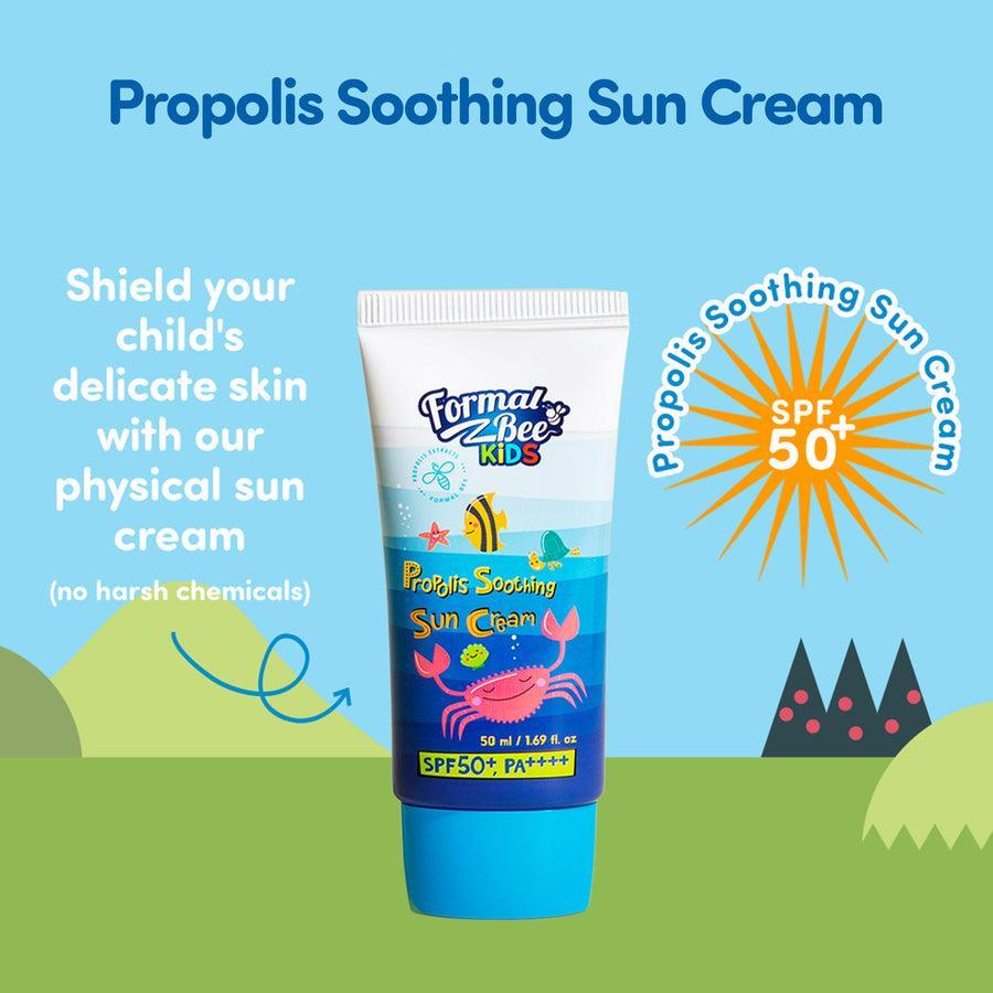 [FormalBeeKids] Propolis Soothing Sun Cream SPF50+ PA++++ 50ml - KBeauti