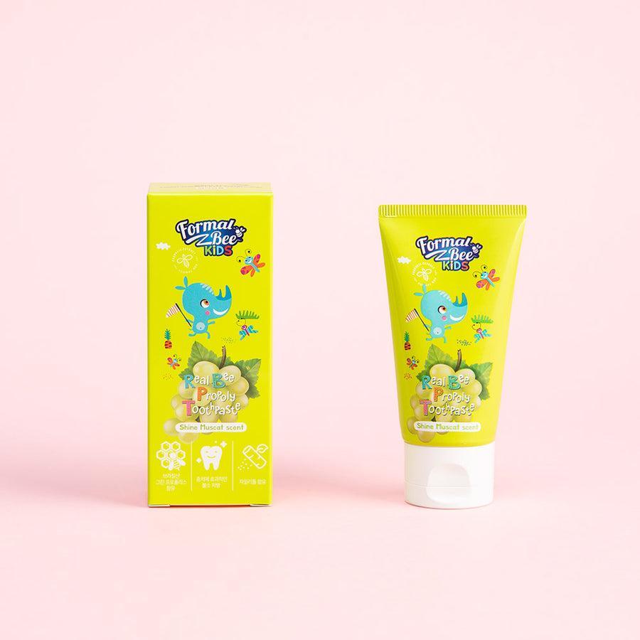 [FormalBeeKids] Real Bee Propoly Toothpaste Shine Muscat 60g 3pcs X Bundle Pack - KBeauti