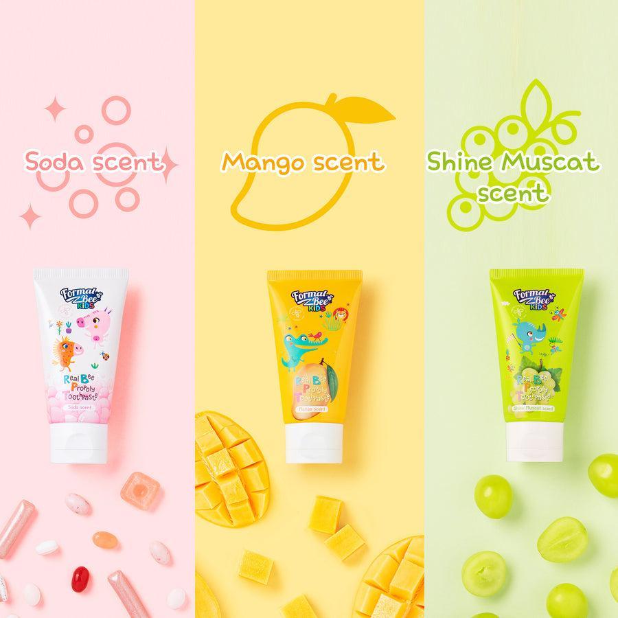 [FormalBeeKids] Real Bee Propoly Toothpaste Soda 60g 3pcs X Bundle Pack - KBeauti