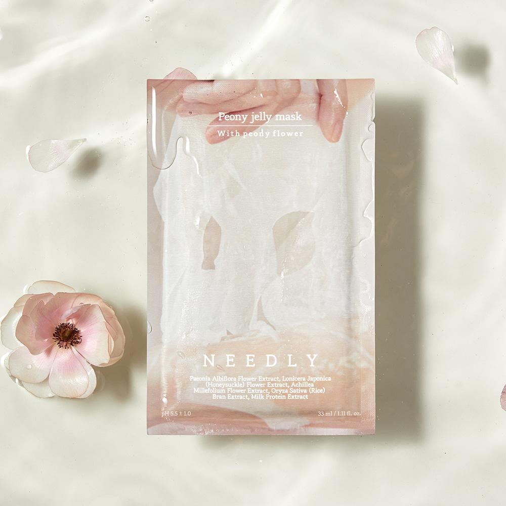 [Needly] Peony Jelly Mask 10 sheets - KBeauti