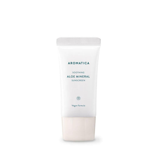 [Aromatica] Soothing Aloe Mineral Sunscreen SPF50+/PA++++ 50g - KBeauti