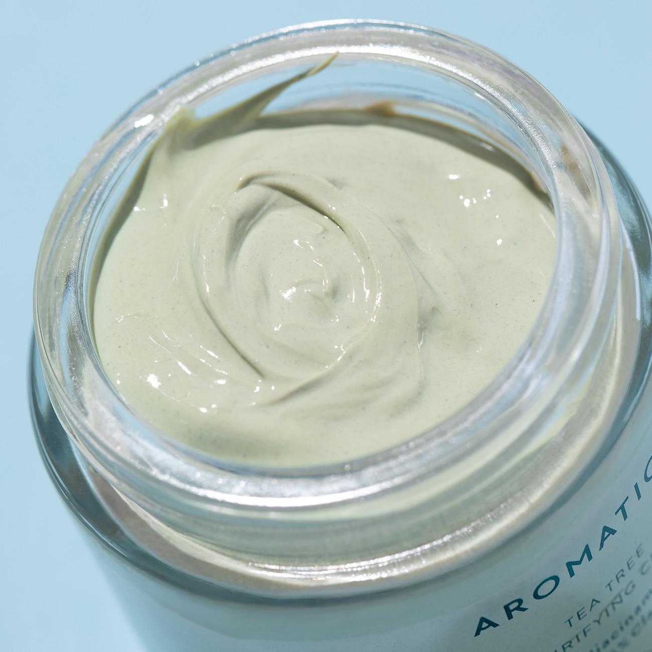 [Aromatica] Tea tree Pore Purifying Clay Mask 120g - KBeauti